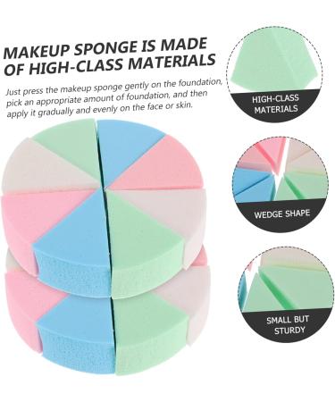 POPETPOP 8 Sets Triangular Sponge Puff Esponjas Para Maquillaje Concealer Sponge Makeup Foam Wedges Foundation Sponge Makeup Foundation Body Triangle Flutter Emulsion - Buy Online on GoSupps.com