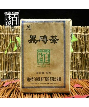 Th noir Anhua Baishaxi Hei Zhuan Cha Th Brick Th de Chine 400g