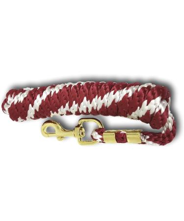 Stylish Red Lead Rope for Horses | Tie Rope for Ponies Donkeys & Goats - Durable & Versatile Designs - Buy Online on GoSupps.com
