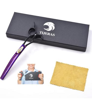 7-Inch Japanese Steel Dog Grooming Scissor Set - Curved Chunker & Thinning Shears for Professional Pet Hair Trimming - Buy Online on GoSupps.com