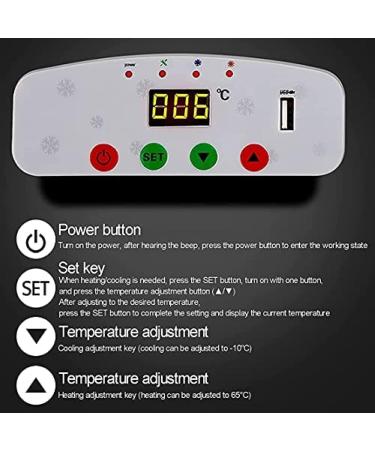 Portable Insulin Cooler Box Car Small Refrigerator 360x280x30mm 8Hour Insulin Refrigerated Box 2-8 Thermostat Drug Reefer Car Home Travel Camping Picnic - Buy Online on GoSupps.com