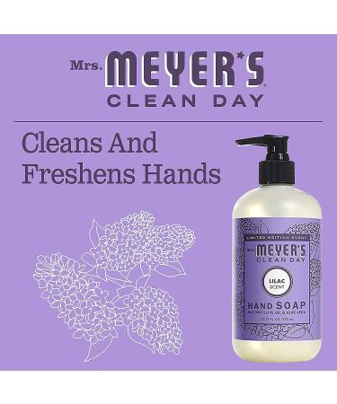 MRS. MEYER'S CLEAN DAY Lilac Hand Soap 12.5 OZ - Citrus Scented, Pack of 6 - Buy Online on GoSupps.com
