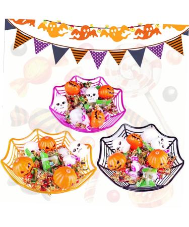 MAGICLULU 3pcs Home Decor Spider Decoration Fruit Basket Bowl Fruits Basket Candy Basket Halloween Decorations - Buy Online on GoSupps.com
