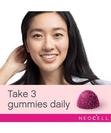 Neocell Beauty Shield Collagen Gummies - Blackberry Lemon Flavor (60 Gummies) | Enhance Skin Health & Beauty - Buy Online on GoSupps.com