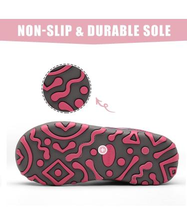 Mishansha Kids Trekking Shoes 13 Little Kid Red - Breathable Lightweight Outdoor Sneakers for Boys and Girls - Buy Online on GoSupps.com