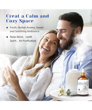 HIQILI 100ML Vanilla Essential Oil & 30ML Sunlit Embrace Fragrance Oil for DIY Diffuser - Buy Online on GoSupps.com