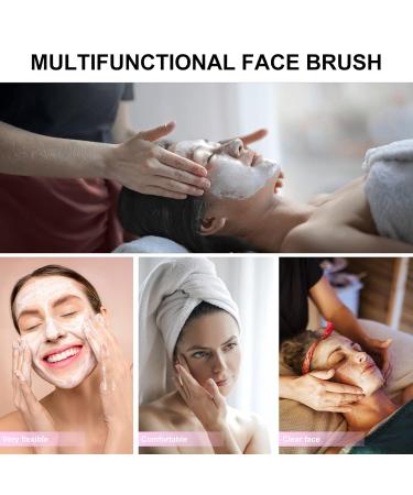 Shop Lurrose 6pcs Plastic Cleaner Brushes - Perfect for Nails Face & Pedicure | Acrylic Pink & Blue Cleaning Tools - Buy Online on GoSupps.com