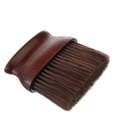 FRCOLOR Hair Cutting Brush Hair Cutting Neck Duster Foundation Brush Face Cleaning Duster Facial Cleaning Brush Hair Salon Supplies Barber Beard Brush Barber Neck Duster Brush Soft Travel