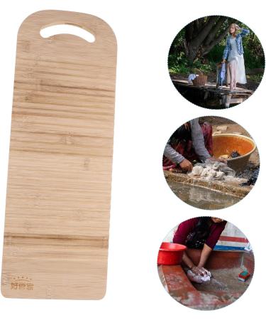 Beavorty Anti-Skid Washboard - 50x18CM Clothes Washing Board for Home & Dormitory - Durable Laundry Wash Board in Khaki - Buy Online on GoSupps.com