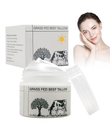 HASAIKA Organic beef tallow skin care cream - Moisturizing and nourishing for dry and sensitive skin - 50 ml