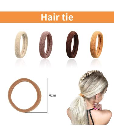 Shop Lattcure Adjustable Terry Hair Band | 3-Piece Makeup & Spa Headband for Women & Girls - Hair Protection Velcro Fastener - Buy Online on GoSupps.com