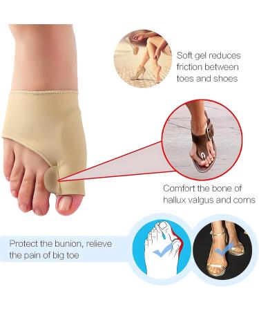 2023 New Orthopedic Bunion Corrector Socks - 2 Pairs for Women & Men | Comfortable Bunion Relief, Toe Straightener, Hallux Valgus Corrector & Bunion Pads (Mix) - Buy Online on GoSupps.com