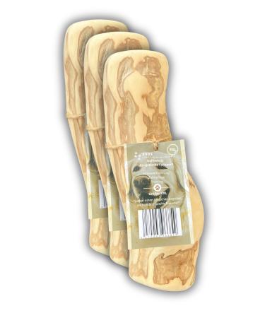 Zoyys coffee wood for dogs - 3 -series benefit packing -xxl from 30kg weight - natural chewing bone for tooth cleaning & dental health & sustainable employment - dog accessories durable & risk arm XXL 3 -pack