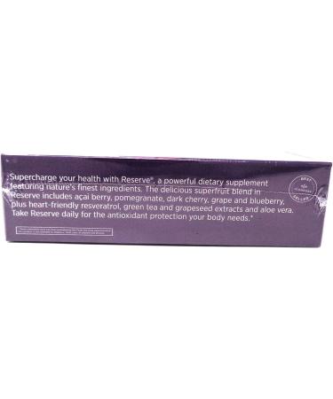 RESERVE Antioxidant Superfruit Blend with Resveratrol, Aloe Vera, Green Tea & Grape Seed Extract - 1 fl oz (Pack of 30) - Buy Online on GoSupps.com