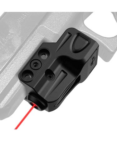 Gmconn Rechargeable Green/Blue/Red/IR Beam, Low Profile Beams Compatible with 21MM Rail Red Laser