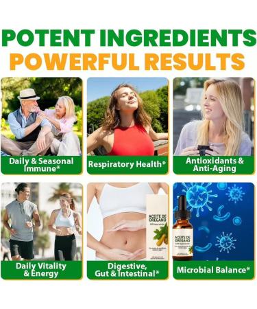 Huile d'origan biologique en gouttes avec de l'huile de nigelle pour le soutien du syst me immunitaire la sant respiratoire et le bien- tre digestif 2Pcs - Buy Online on GoSupps.com