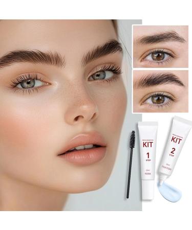 Eyebrow Dye Kit - Lash Lift And Tint Kit | Lash Lift Kit | Lasting Eyebrow Dye Kit Mild | Lash And Brow Tint Kit | Fuller And Messy Eyebrows Kit | Professional Formula Brow Tint For Salon & Home Use - Buy Online on GoSupps.com