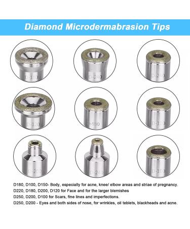 Aimengxi 3-IN-1 Diamond Microdermabrasion Machine - Professional Beauty Facial Care Equipment with Vacuum Spray for Salon & Home Use - Buy Online on GoSupps.com