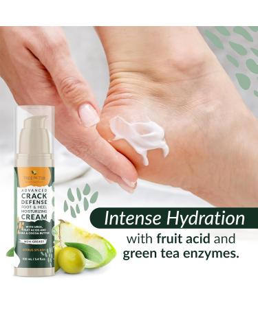 Tree to Tub Foot Cream - Non-Greasy Urea Lotion for Dry Cracked Heels & Feet | Nourishing Shea Cocoa Butter Foot Care | Perfect for Men & Women - Buy Online on GoSupps.com