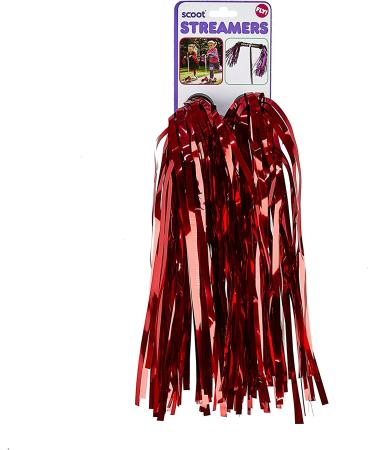 SCOOT Scooter & Bike Streamers Red - Fun Accessories for Kids' Bikes and Scooters - Buy Online on GoSupps.com