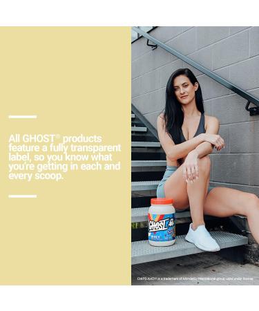 GHOST WHEY Protein Powder - 2lb 25g of Protein - Whey Protein Blend - Post Workout Fitness & Nutrition Shakes Smoothies Baking & Cooking (Chips Ahoy!) - Buy Online on GoSupps.com