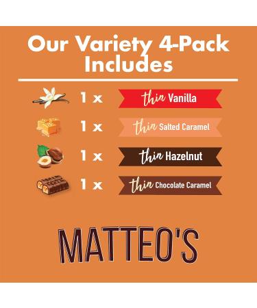 Matteo's Barista Style Sugar Free Coffee Syrup - 4 Flavor Variety Pack No Calorie & Sugar Free Coffee Flavoring Syrup White Chocolate Delicious Coffee Syrup 0 Calories - Buy Online on GoSupps.com