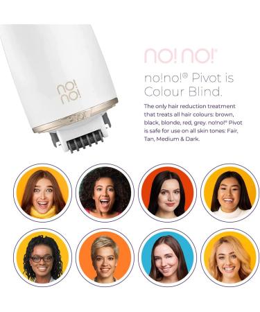 No!No! Pivot Ultimate Hair Removal System - Easy and Painless for Long Lasting Semi-Permanent Results - Buy Online on GoSupps.com