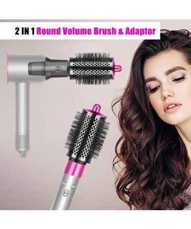 Large Round Volumizing Brush for Dyson for Airwrap HS05 HS01 Multi-Styler for Limp Flat Hair with Adapter for Hair Dryer HD01 HD02 HD03 HD08 Curling Hair Tool - Buy Online on GoSupps.com