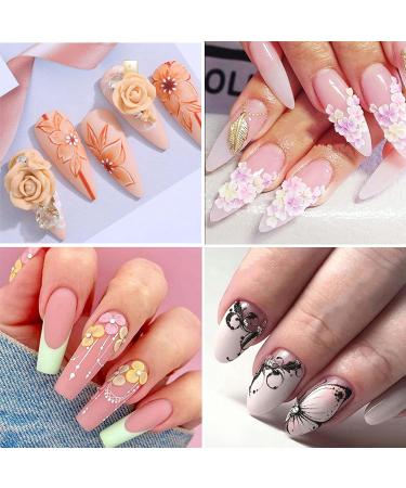 10 PCS Gel Nail Brush Set - Professional Acrylic Gel Brushes for Nail Art & UV Gel Applications | Essential Nail Accessories - Buy Online on GoSupps.com