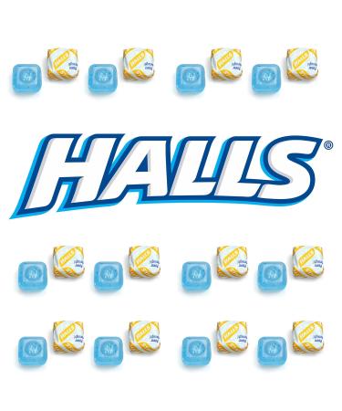 Buy Halls EXTRA STRONG Sugar Candies | 20 x 33.5g Flavoured Sweets | Pere's Candy Box Gift - International Shipping Available - Buy Online on GoSupps.com