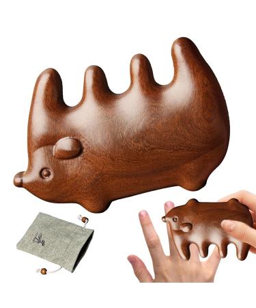 Portable Natural Wood Scalp Massage Comb - Wide Tooth Curb for Family & Friends | Perfect Birthday Gift - Buy Online on GoSupps.com