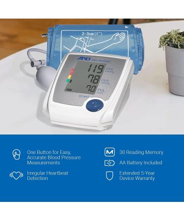 LifeSource UA-705VL Manual Inflation Upper Arm Blood Pressure Monitor with Large Cuff - Buy Online on GoSupps.com