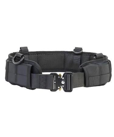 Limtula tactical belt Molle's fighter belt high -performance fighting fighter fast locking fighter belt for outdoor sport minor fighting belt quick -release fighting belts for outdoor sports black