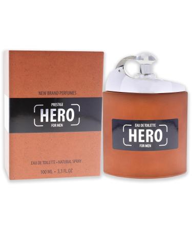 New Brand Hero 3.3 oz Eau de Toilette | Fragrance for Men (Pack of 2) 3.3 Ounce (Pack of 2) - Buy Online on GoSupps.com