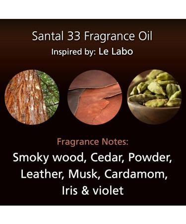 CEROD Santal Fragrance Oil Luxury Sandalwood Essential Oil for Cold Air Diffusers 120ml | Woody Cardamom & Pine Scents for Home Office & Auto - Buy Online on GoSupps.com