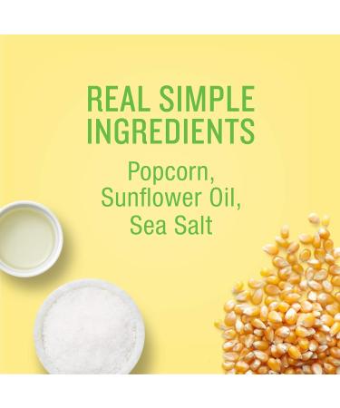 Angie's BOOMCHICKAPOP Sea Salt Popcorn 4.4 oz.- Pack of 4 | Delicious Sea-Salt Flavor - Buy Online on GoSupps.com