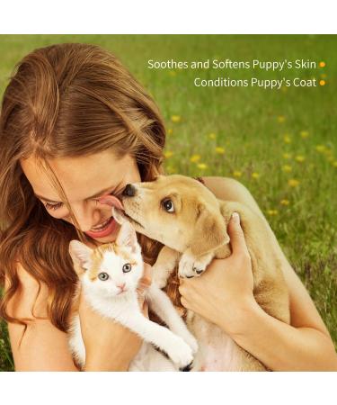 Nobleza Organic Puppy Shampoo for Dogs & Cats - Mild Coconut Scent 250ml | Sensitive Skin Nourishing & Easy to Comb - Buy Online on GoSupps.com