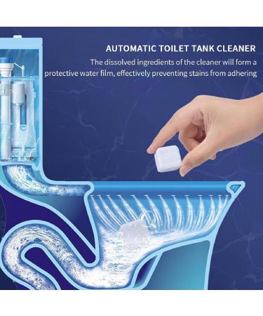 Toilet Bowl Cleaner Toilet Cleaner Tablets Toilet Limescale Remover Effective Toilet Cleaner and Descaler Toilet Cleaning Tablets Deep Clean Toilet Block Toilet Active Tablets Toilet Fresheners 12PCS - Buy Online on GoSupps.com