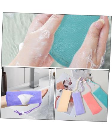 FOMIYES 16pcs Soap Net Storage Face Cleanser Shampoo Face Wash Soap Bar Soap Bar Soap Pouch Soap Bar Pouch Exfoliating Soap Soap Pouch for Shower Pe Scrubber - Buy Online on GoSupps.com