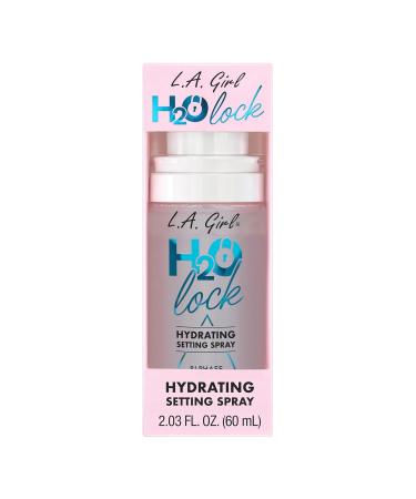 L.A. Girl H2O Lock Setting Spray Bi-Phase Hydrating Makeup Setting Mist with Aloe Vera Vitamin E Cucumber Extract Dewy Finish Long-Lasting G97882 - Buy Online on GoSupps.com