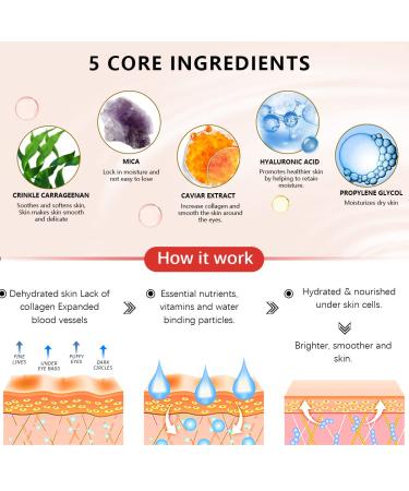 Under Eye Patches 30 Pairs - Amino Acid & Collagen Eye Mask for Dark Circles and Puffiness - Beauty & Personal Care Stocking Stuffers - Buy Online on GoSupps.com