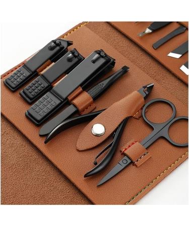 Nail Clippers Kit Men's Special Carbon Steel Nail Clipper Set Black Ear Spoon Tool Home Pedicure Nail Clipper Beauty Manicure Nail Tool Set Travel Nail Clippers (Color : C) - Buy Online on GoSupps.com