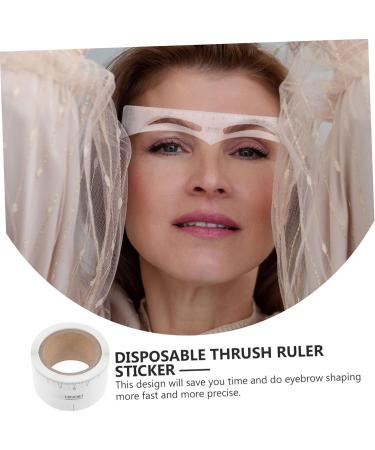 FOMIYES 100 Pcs Eyebrow Template Makeup Eyebrow Mapper Kit Eyebrow Stencil Marker Pen Supplies Make up - Buy Online on GoSupps.com