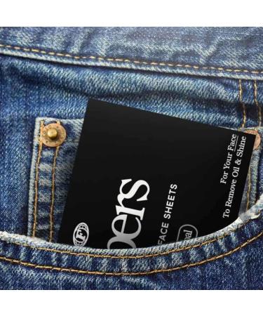 Frontman Charcoal Oil-Absorbing Face Sheets - Pack of 100 Sheets, Control Shine, Remove Excess Oil, Unclog Pores - Buy 2 Packs for Best Results - Buy Online on GoSupps.com