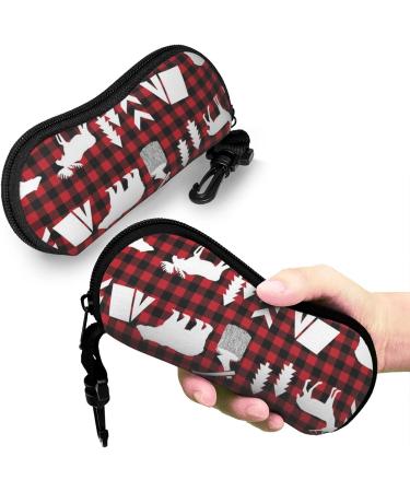 Shop Temkin Cowboy Glasses with Black Hat & Western Boots - Portable Anti-Collision Eye Box for Christmas | Neoprene Zipper Case & Soft Bowl Included - Buy Online on GoSupps.com