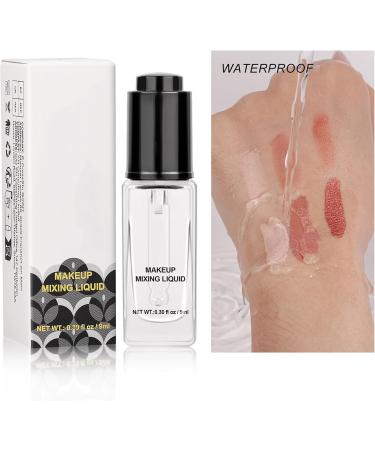 M lange de maquillage liquide imperm able transparent diluant cosm tique m langeur de fond de teint fard paupi res et mascara prolonge la durabilit du maquillage m lange rehausseur de couleur - Buy Online on GoSupps.com