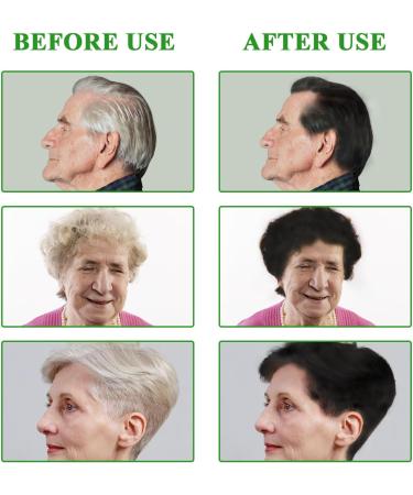 Black Hair Dye Shampoo Instant Hair Color Shampoo Hair Dye in Minutes Natural & Long Lasting Shampoo for Men & Women 500ml - Buy Online on GoSupps.com