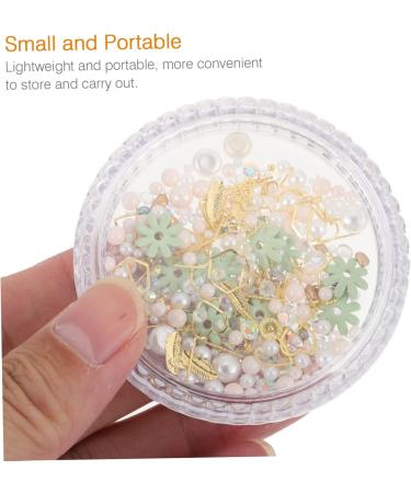 FRCOLOR Nail Decor 2 Boxes Nail Art Accessories Pearl Studs Pearl Jewelry Trendy Decor Pearl Nail Ornaments Nail Studs Charms Nail Jewelry Diy Pearl Flower Japanese Alloy Flower Nail Charm - Buy Online on GoSupps.com