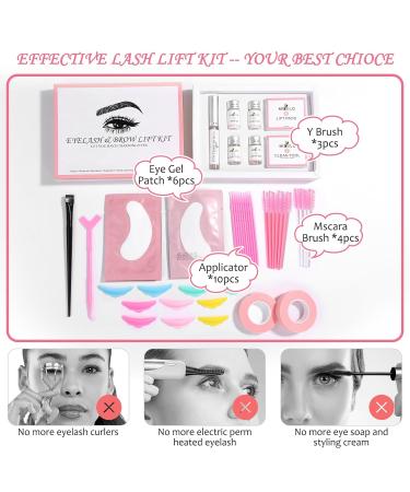 Professional Lash Lift Kit & Eyelash Perm Set Salon Quality at Home with Glue Lift Pads Eye Gel Patches & Accessories - Buy Online on GoSupps.com