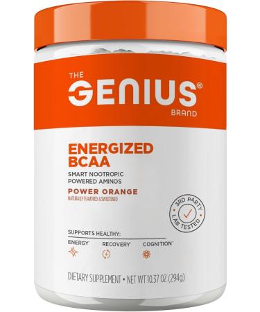 Genius Bcaa Powder - Orange - 20 Servings - Buy Online on GoSupps.com